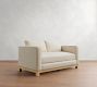Jake Seadrift Wood Base Sofa (63&quot;-120&quot;)