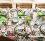 Puebla Multi Porcelain Appetizer Plates - Set of 4