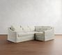 York Slope Arm Deep Seat Slipcovered 3-Piece Sectional (98&quot;)