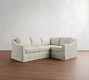 York Slope Arm Slipcovered 3-Piece Sectional (92&quot;)