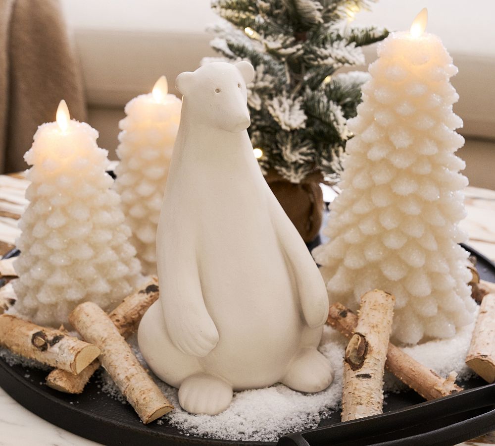 Open Box: Ceramic Polar Bear