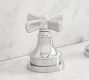 Mercer Cross Handle Widespread Bathroom Sink Faucet