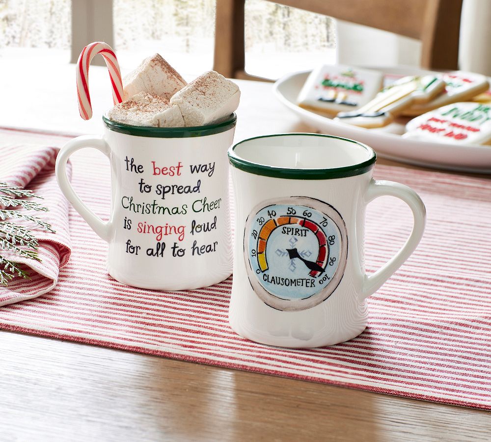 Elf Christmas Spirit Stoneware Mug