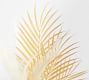 Faux  Pampas and Golden Palm Leaf Bundle
