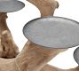 Handmade Driftwood Pillar Holder