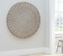 Handwoven Willow Wheel Wall Art