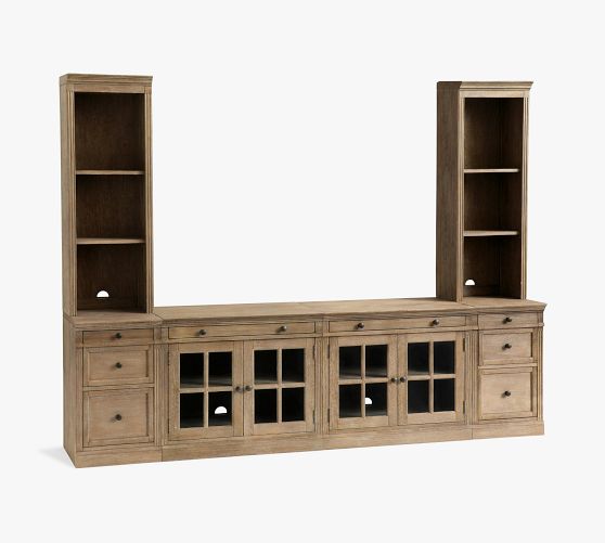 Livingston 6-Piece Bookcase Suite (105")