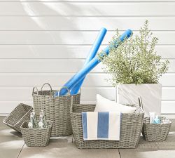 Newport Handwoven Tote Baskets