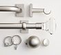 Standard Pewter Curtain Hardware Collection