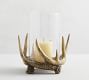 Antler Hurricane Candleholder