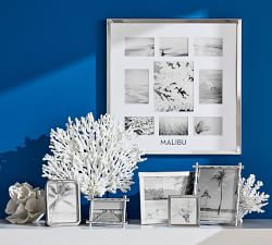 Bamboo Picture Frames - Silver