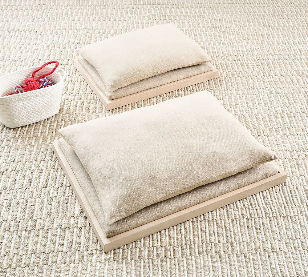Cayman Raised Wooden Base Pet Bed