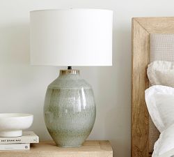 Ezra Ceramic Table Lamp (22&quot;-30&quot;)