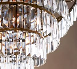 Gemma Crystal Round Chandelier (19&quot;-26&quot;)
