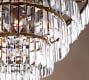 Gemma Crystal Round Chandelier (19&quot;-26&quot;)