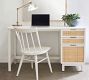 Westly Cane Single Cabinet Writing Desk (54&quot;)