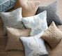 Coral Embroidered Pillow