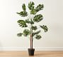 Faux Monstera Tree - 7.25'