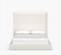 Harper Upholstered Non-Tufted Tall Platform Bed