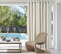 Outdoor Performance Slub Weave Curtain