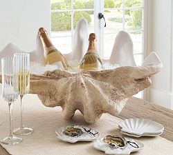 Clam Shell Champagne Bucket