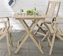 Indio Eucalyptus Folding Outdoor Bistro Table (24&quot;)