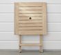 Indio Eucalyptus Folding Outdoor Bistro Table (24&quot;)