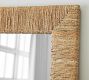 Malibu Handwoven Seagrass Floor Mirror