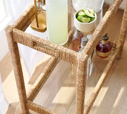 Malibu Woven Bar Console