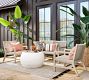 Deia Concrete Round Outdoor Coffee Table (32&quot;)