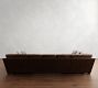 Turner Roll Arm Leather U-Shaped Sectional (148&quot;&ndash;161&quot;)