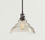 Vintage Glass Pole Pendant (8&quot;-11&quot;)