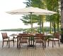 Chatham Mahogany Stackable Outdoor Dining &amp; Armchairs