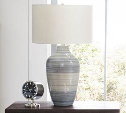 Hadley Ceramic Table Lamp (14&quot;-26&quot;)