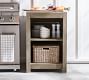 Indio Eucalyptus Outdoor Kitchen Convertible Refrigerator/Open Cabinet (24&quot;)