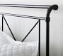 Loleta Iron Sleigh Bed