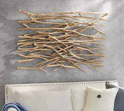 Open Box: Large Driftwood Panel Wall Art