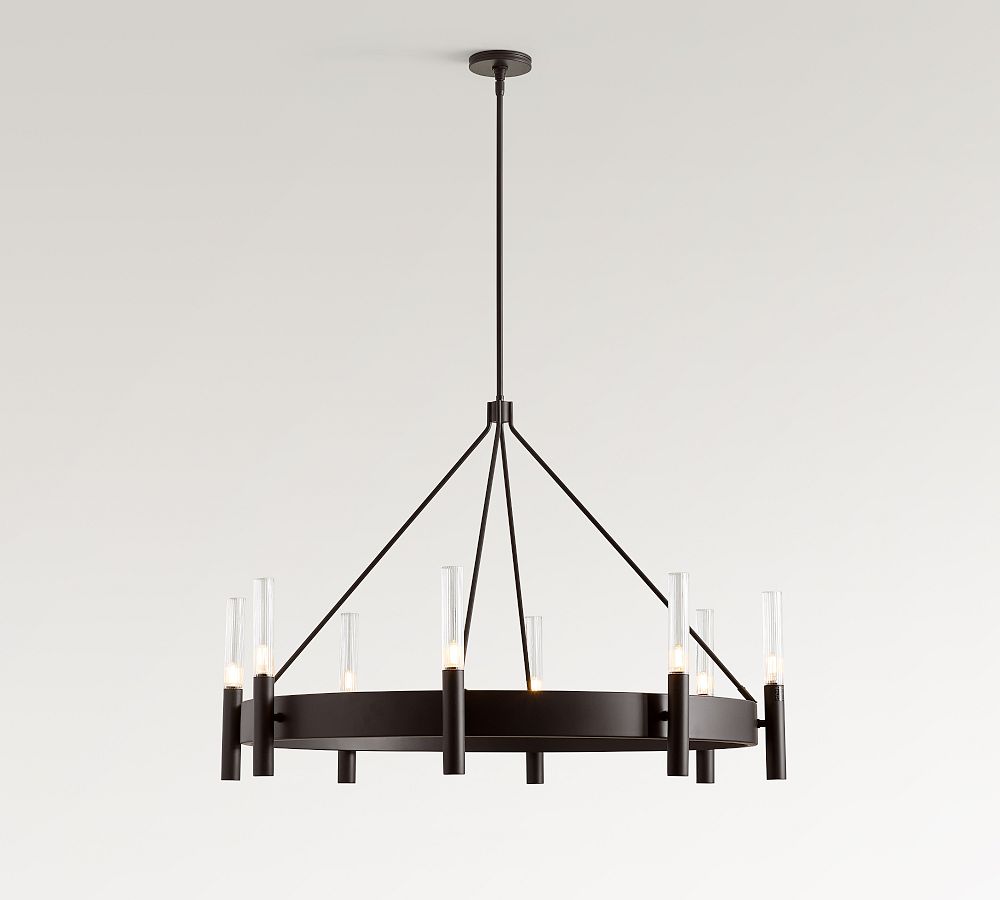 Somerset Metal Round Chandelier (44&quot;)
