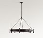 Somerset Metal Round Chandelier (44&quot;)