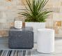 Terrazzo Concrete Round Outdoor Side Table (15&quot;)
