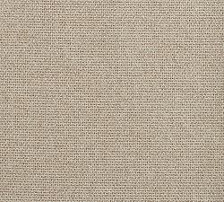 Open Box: Buchanan Modern Square Arm Upholstered Sofa, 84" - Performance Heathered Basketweave Oatmeal, 2 Cushions