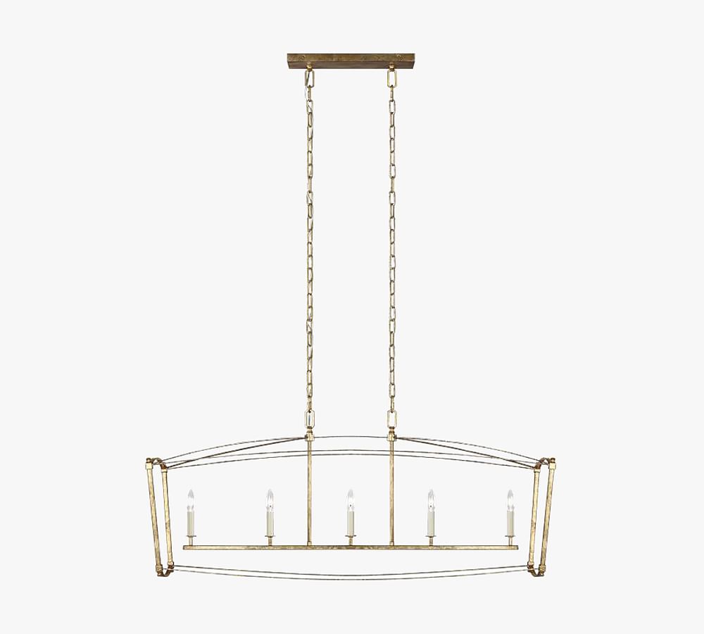 Roffe Metal Linear Chandelier (49&quot;)
