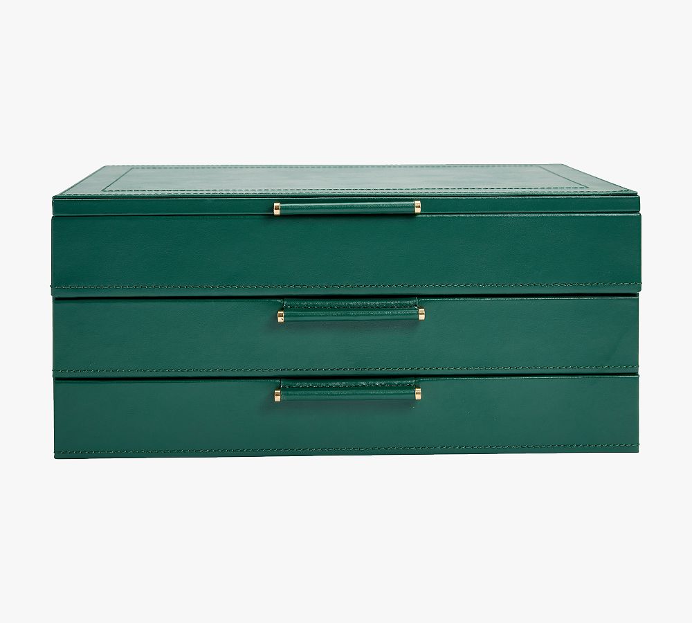 Sophia Leather Jewelry Box