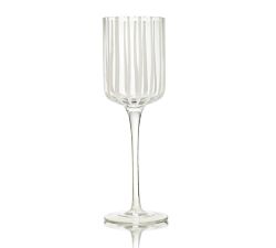 Stripe Wine Glassses - Set of 4