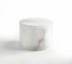 Kyran Handcrafted Alabaster Bathroom Accessories