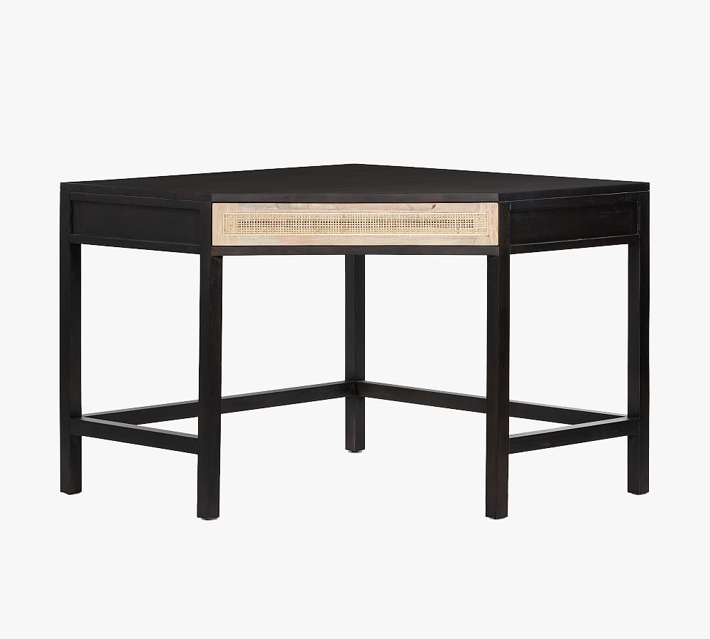 Dolores Cane Corner Desk (40&quot;)