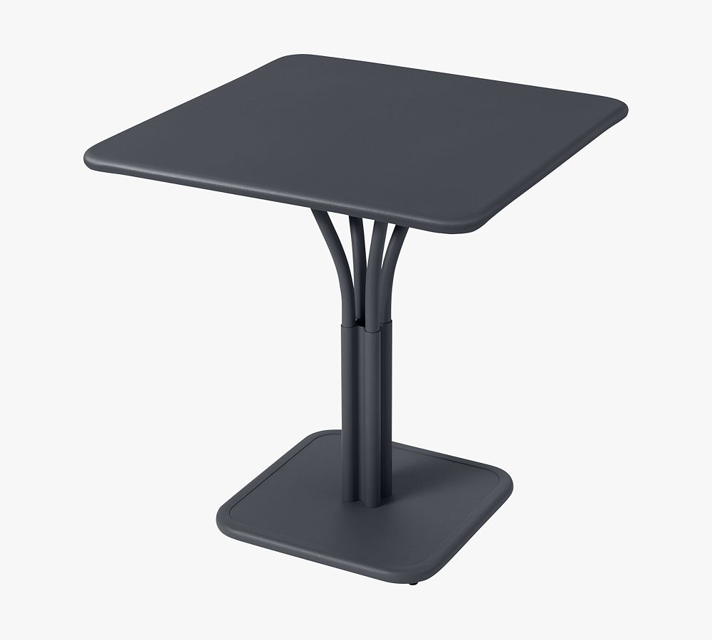 Fermob Metal Square Luxembourg Pedestal Outdoor Dining Table (28&quot;)
