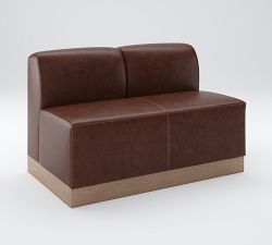 Kirkwood Leather Banquette