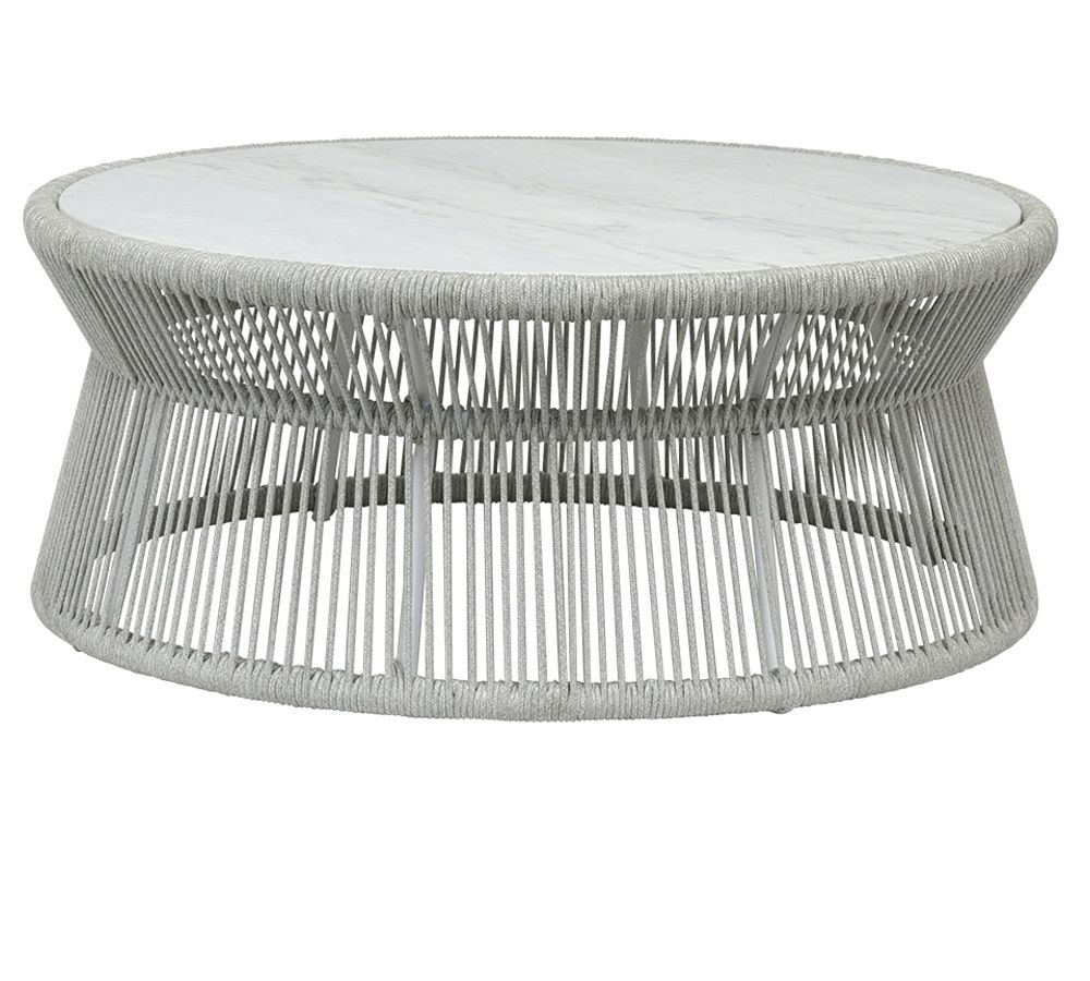 Milo Rope Round Outdoor Coffee Table (41&quot;)