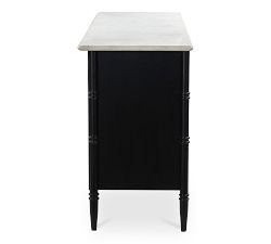 Adrien Marble 6-Drawer Dresser (75&quot;)